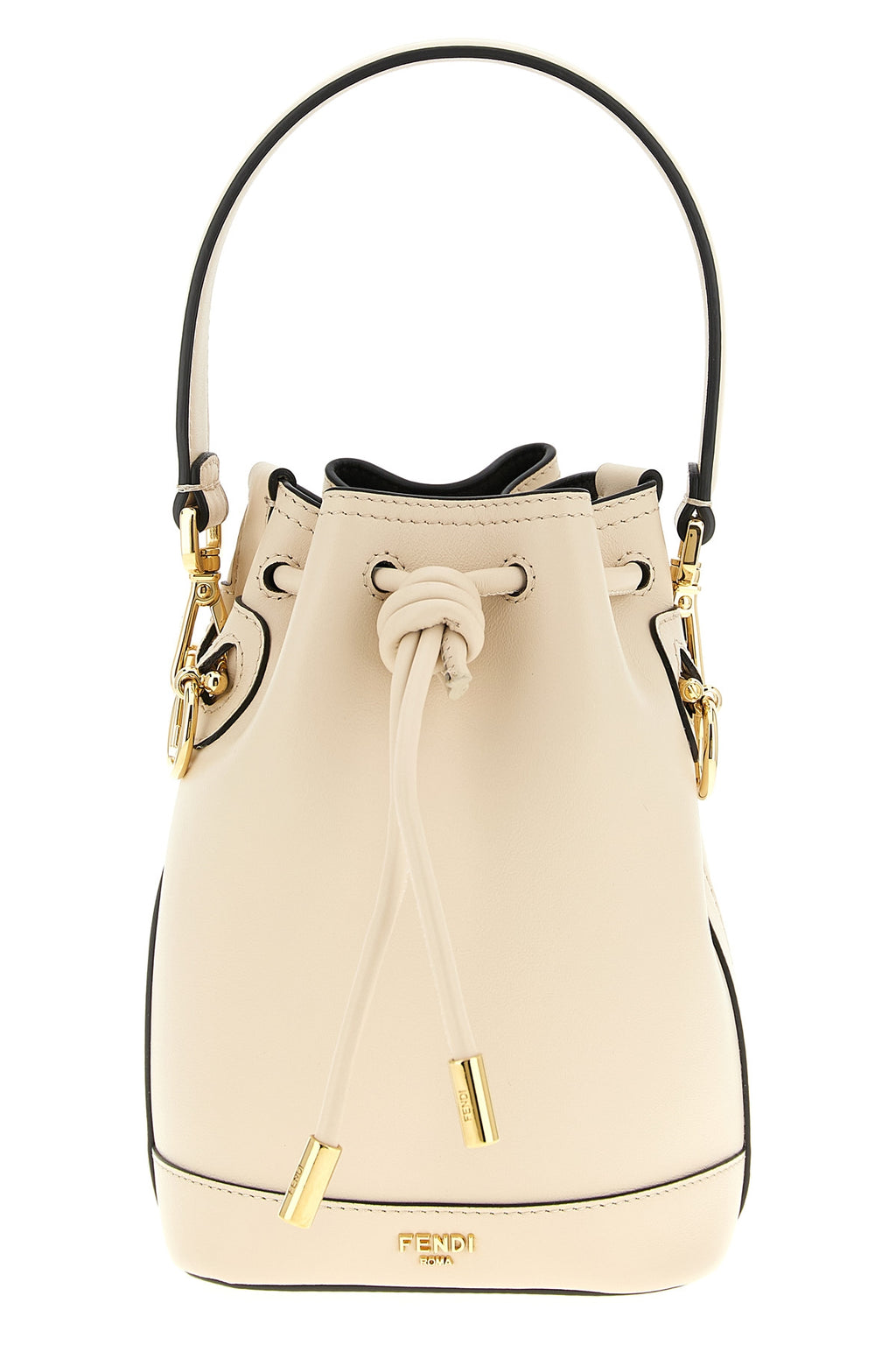 FENDI 'Mon Tresor' mini bucket bag For Women 100% calfskin leather (Bos Taurus)