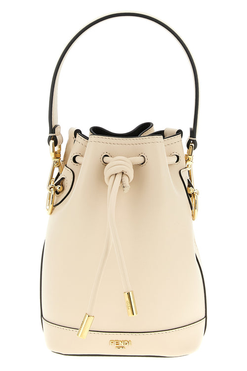 FENDI 'Mon Tresor' mini bucket bag For Women 100% calfskin leather (Bos Taurus)
