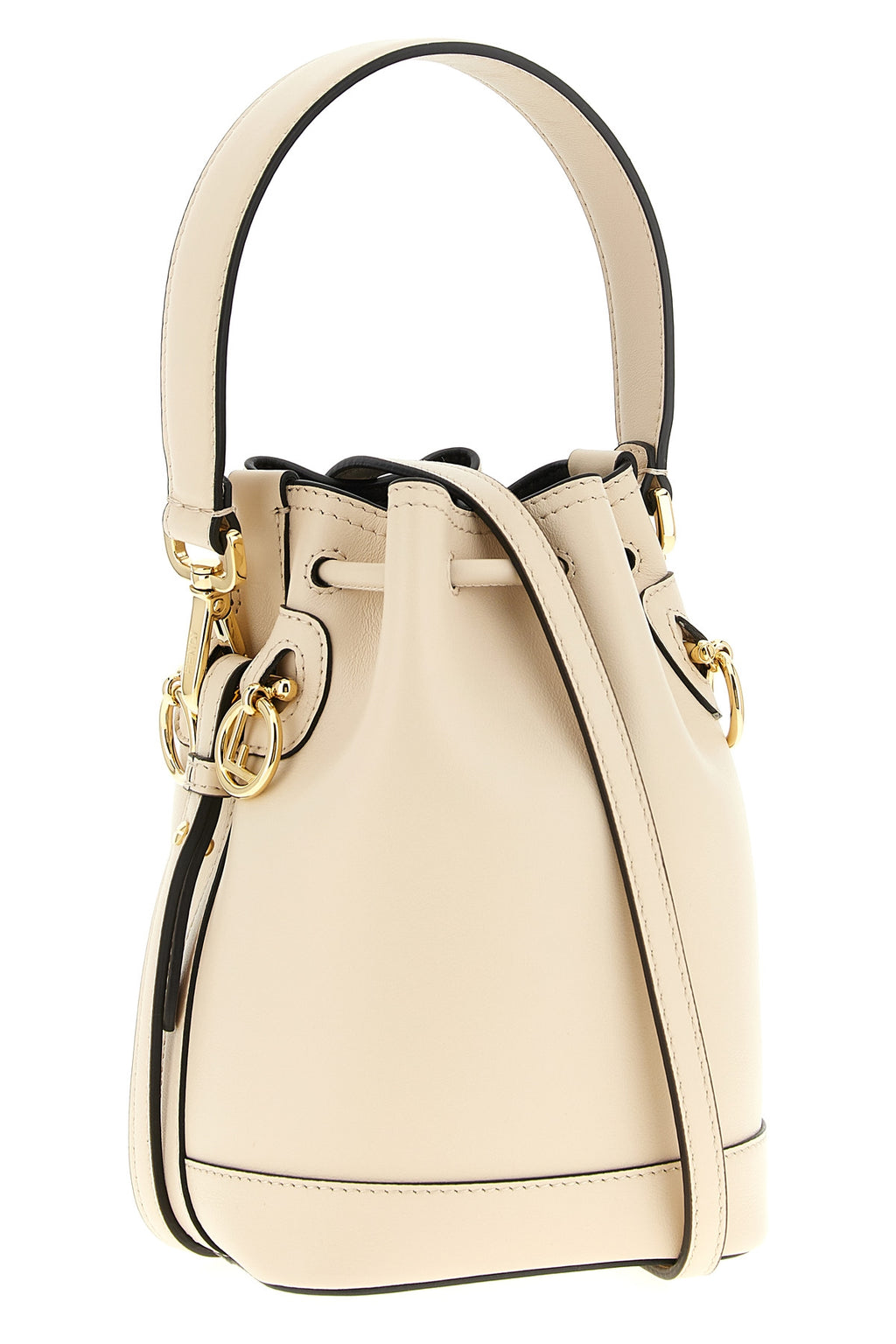 FENDI 'Mon Tresor' mini bucket bag For Women 100% calfskin leather (Bos Taurus)