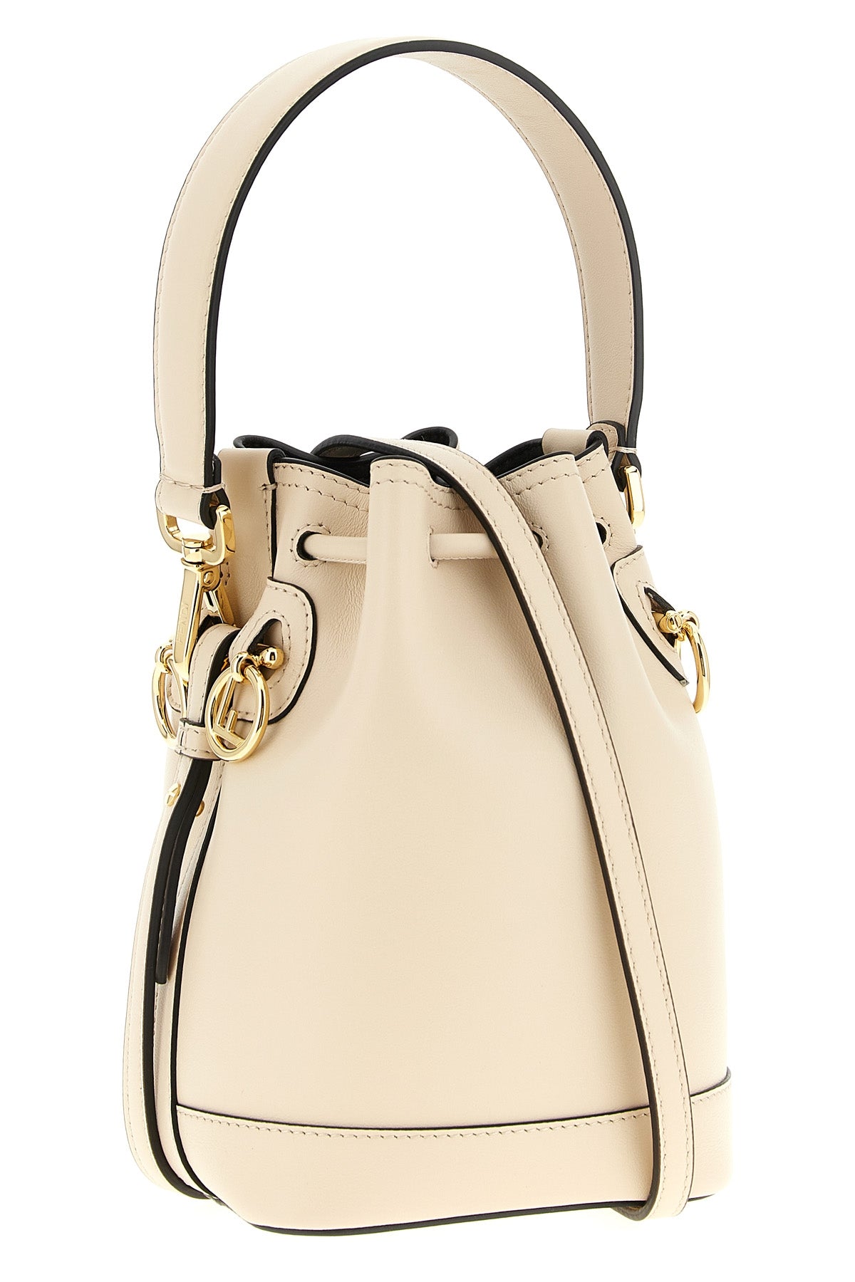 FENDI 'Mon Tresor' mini bucket bag For Women 100% calfskin leather (Bos Taurus)
