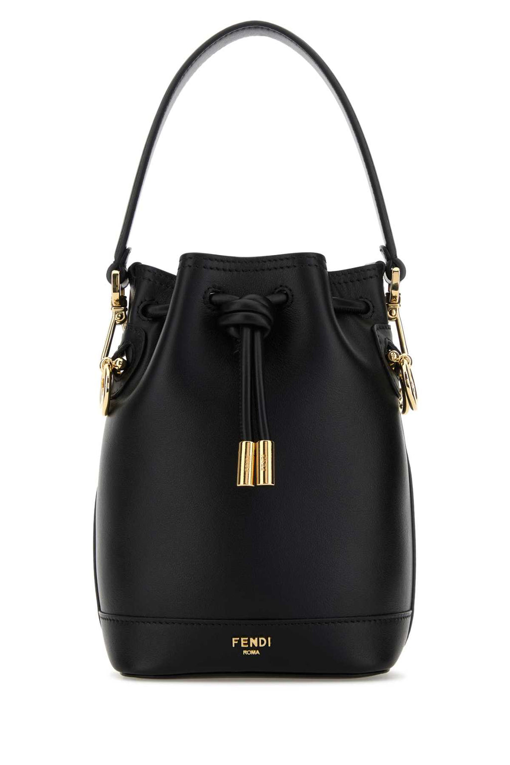 FENDI MINI MON TRESOR VIT.GRACE LUX For Women Exterior: 100% Leather Lining: 100% Fabric Finishing: Golden metal