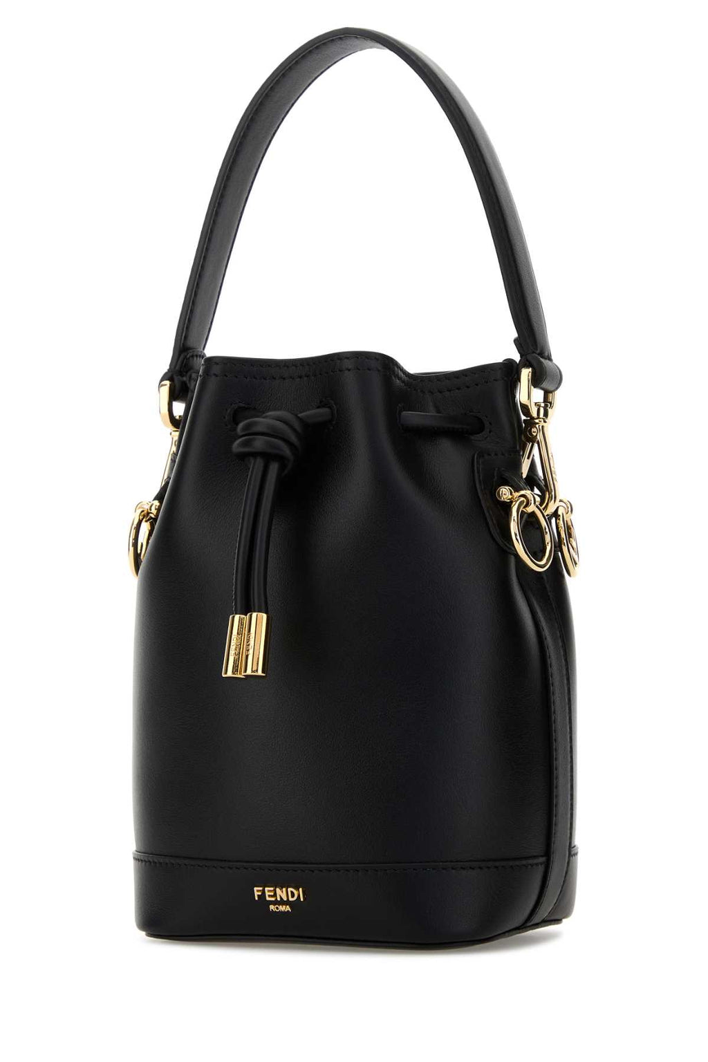 FENDI MINI MON TRESOR VIT.GRACE LUX For Women Exterior: 100% Leather Lining: 100% Fabric Finishing: Golden metal