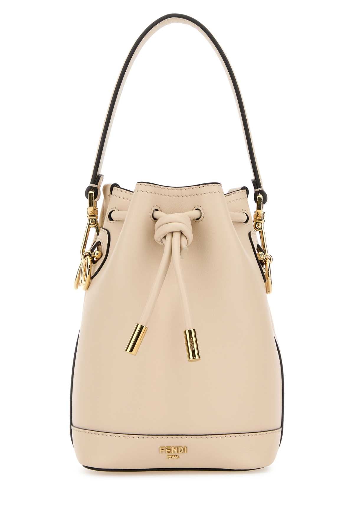 FENDI MINI MON TRESOR VIT.GRACE LUX For Women Exterior: 100% Leather Lining: 100% Fabric Finishing: Golden metal