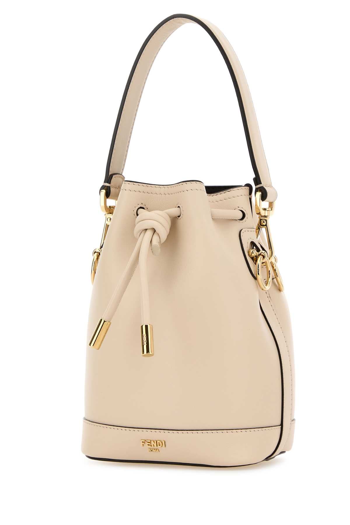 FENDI MINI MON TRESOR VIT.GRACE LUX For Women Exterior: 100% Leather Lining: 100% Fabric Finishing: Golden metal