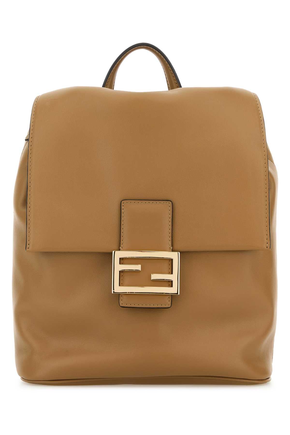 FENDI BACKPACK VITELLO GRACE For Women Exterior: 100% Calf Lining: 100% Fabric Finishing: Golden metal