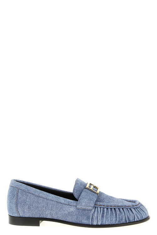 FENDI 'Baguette' loafers For Women 100% calfskin leather (Bos Taurus)