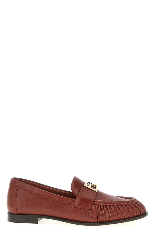 FENDI 'Baguette' loafers For Women 100% lamb leather (Ovis Aries)