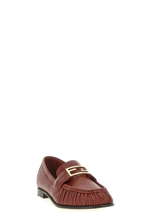 FENDI 'Baguette' loafers For Women 100% lamb leather (Ovis Aries)