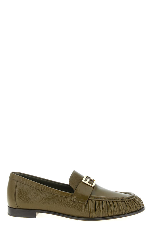 FENDI 'Baguette' loafers For Women 100% lamb leather (Ovis Aries)