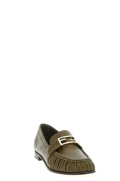 FENDI 'Baguette' loafers For Women 100% lamb leather (Ovis Aries)
