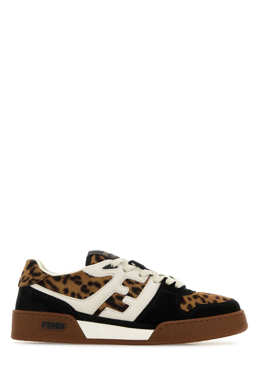 FENDI MATCH CAVAL.ST.LEOPAR+CROS+VIT For Women Exterior: 100% Suede 100% Leather Interior: 100% Fabric Sole: Rubber