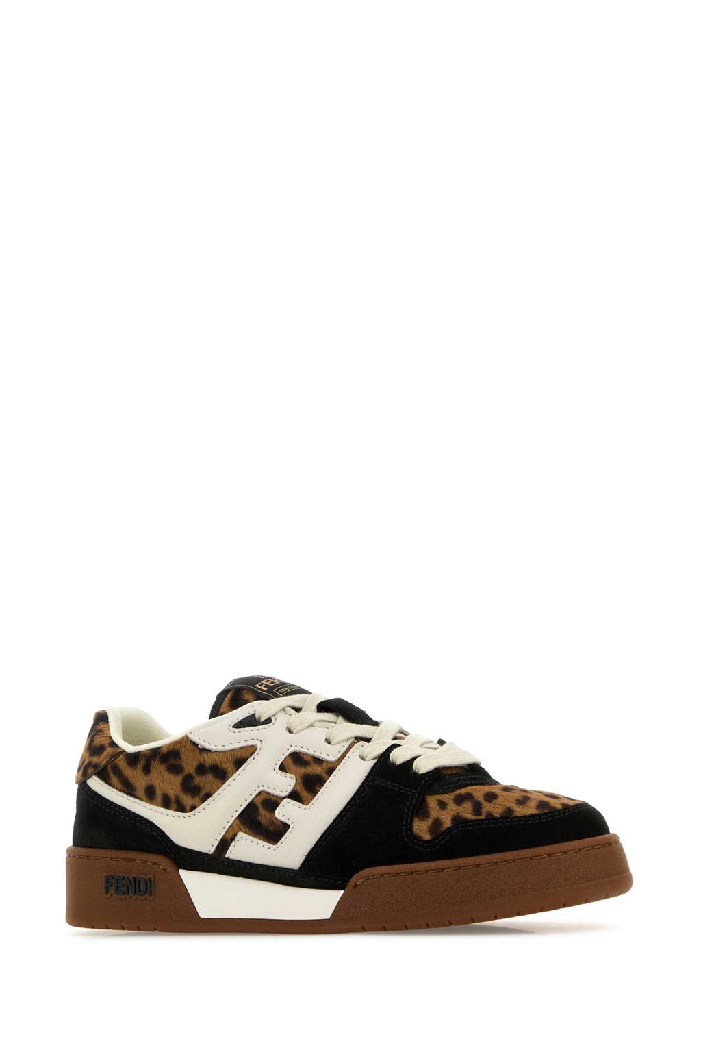 FENDI MATCH CAVAL.ST.LEOPAR+CROS+VIT For Women Exterior: 100% Suede 100% Leather Interior: 100% Fabric Sole: Rubber