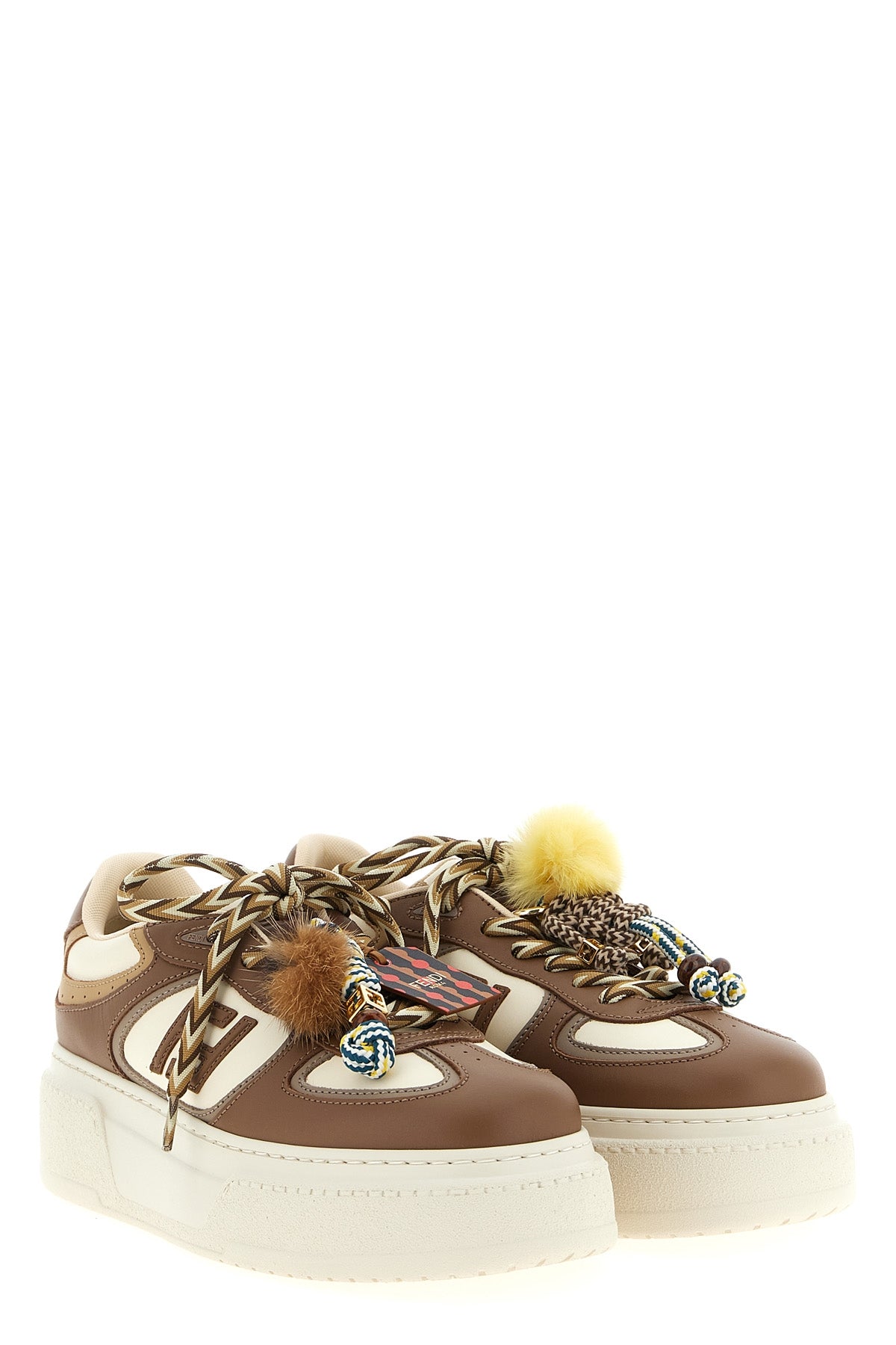 FENDI 'Fendi Match' sneakers For Women 100% calfskin leather (Bos Taurus)