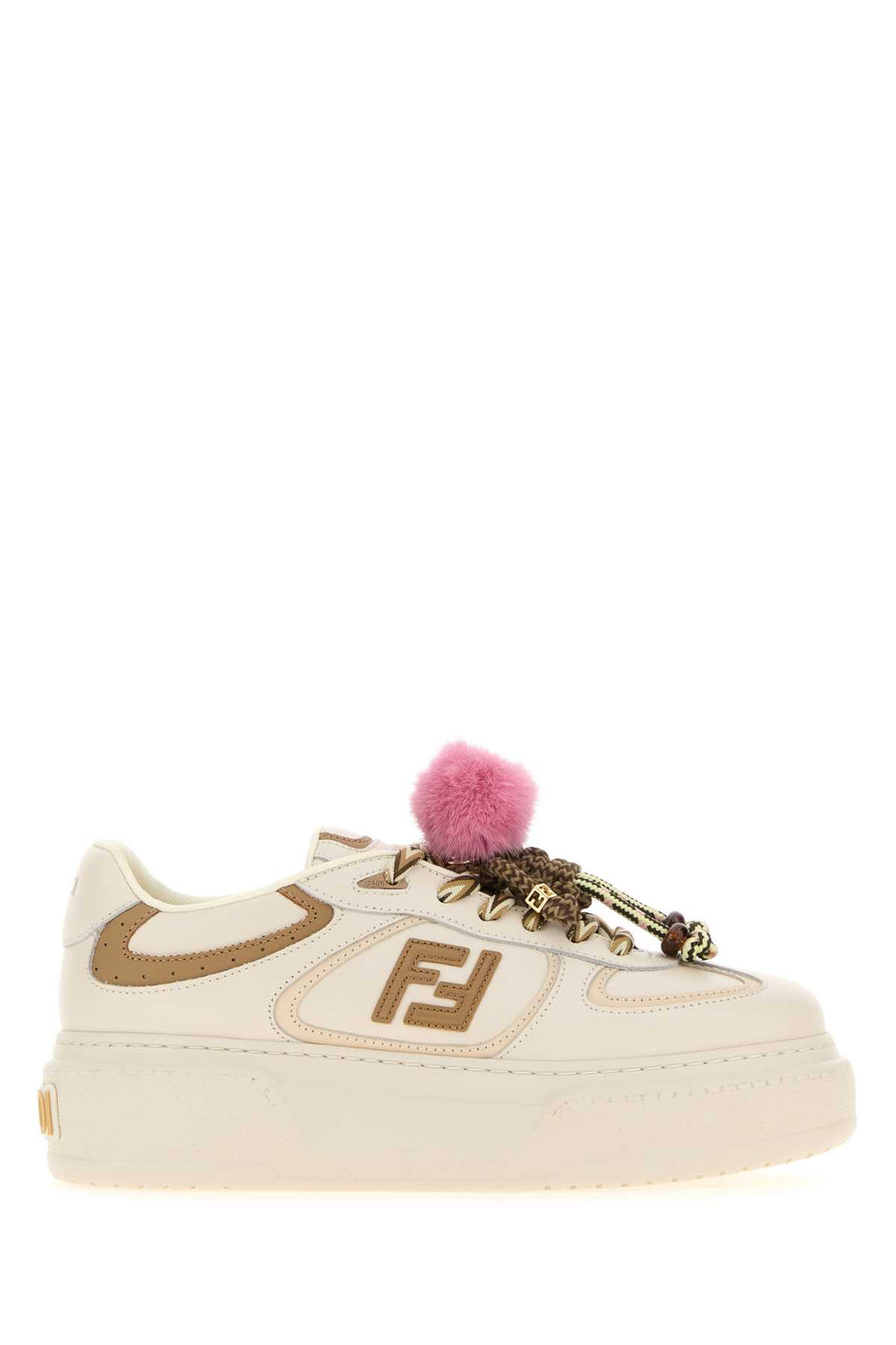 FENDI MATCH MIX VITEL+LOGO C/CHARMS For Women Exterior: 100% Calf Interior: 100% Fabric Sole: Rubber