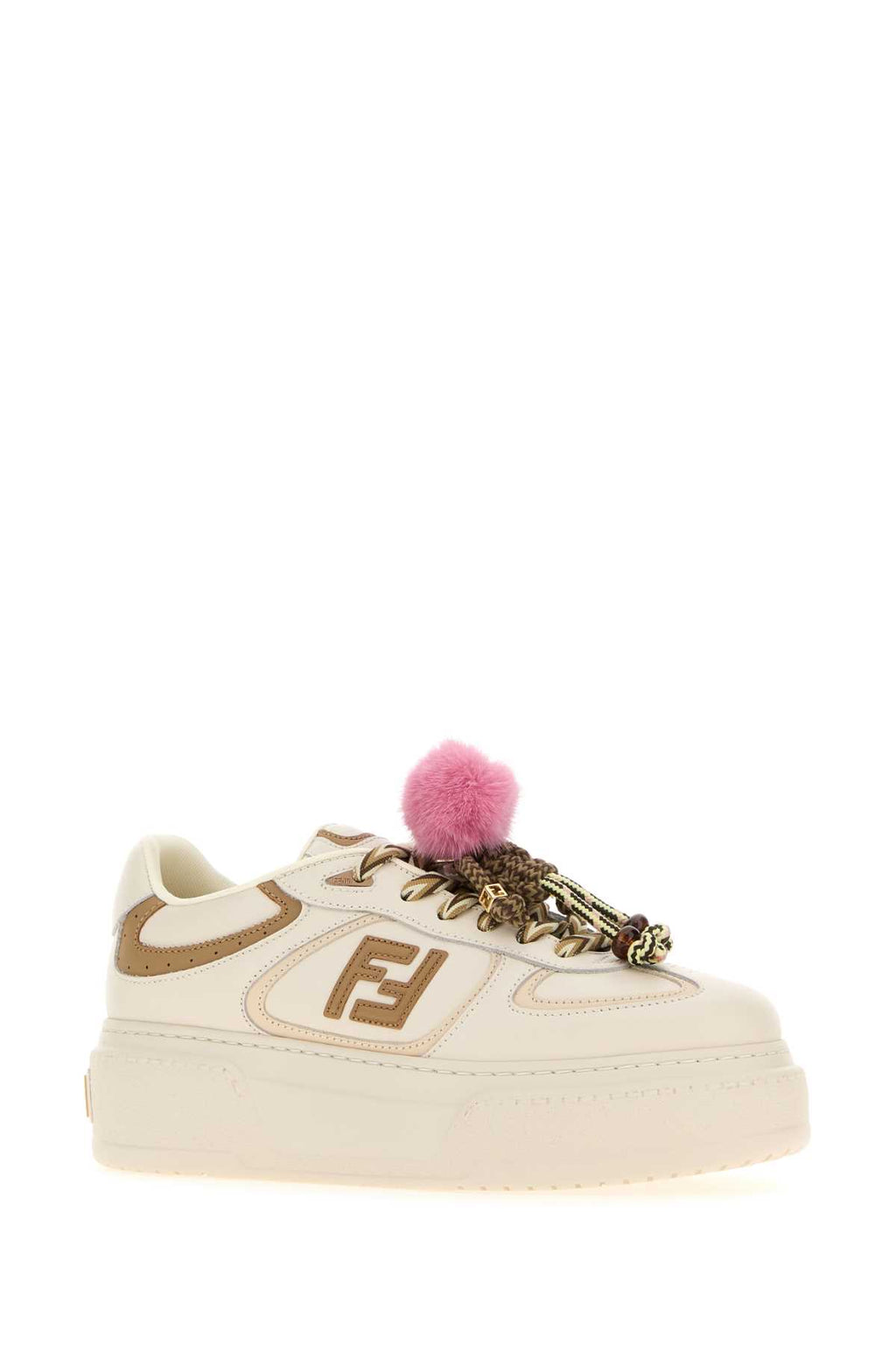 FENDI MATCH MIX VITEL+LOGO C/CHARMS For Women Exterior: 100% Calf Interior: 100% Fabric Sole: Rubber