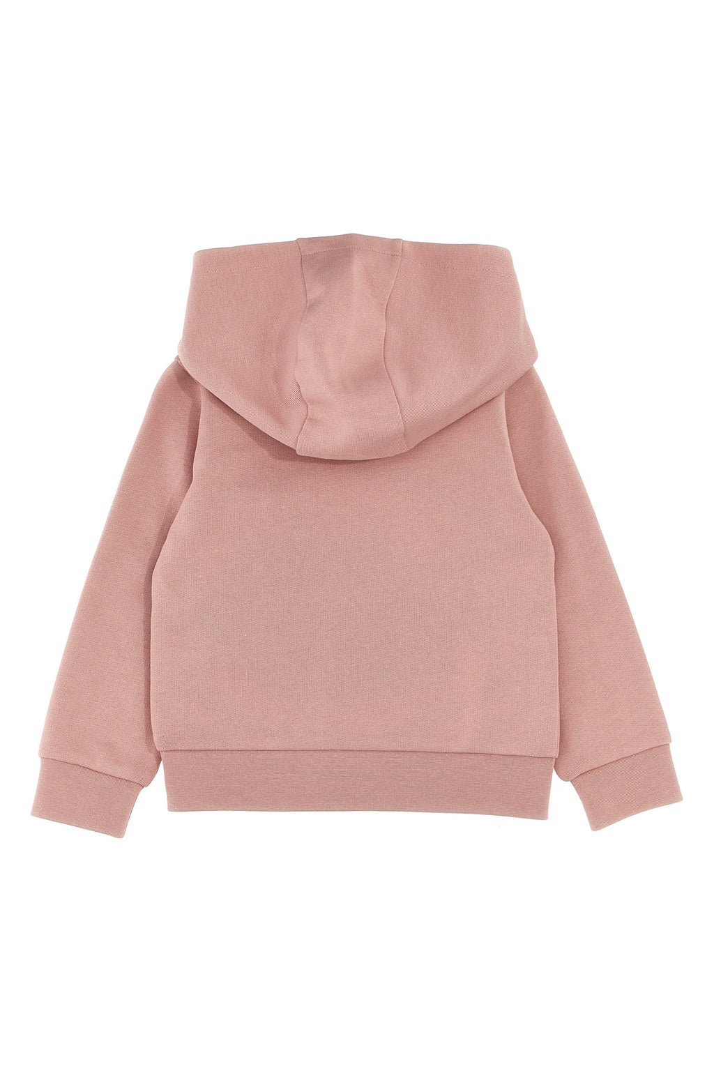MONCLER ENFANT Logo embroidery hoodie For Baby girl 100% cotton