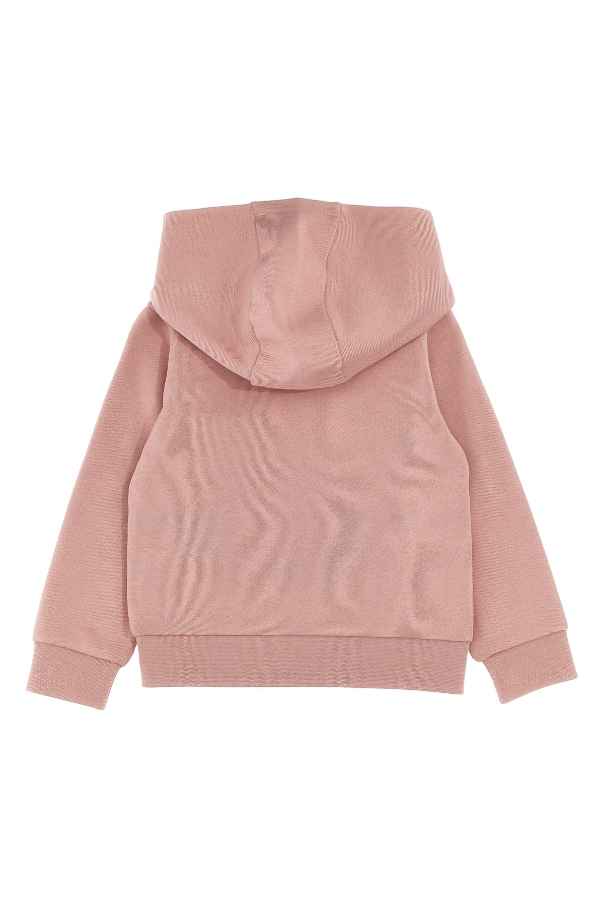 MONCLER ENFANT Logo embroidery hoodie For Baby girl 100% cotton
