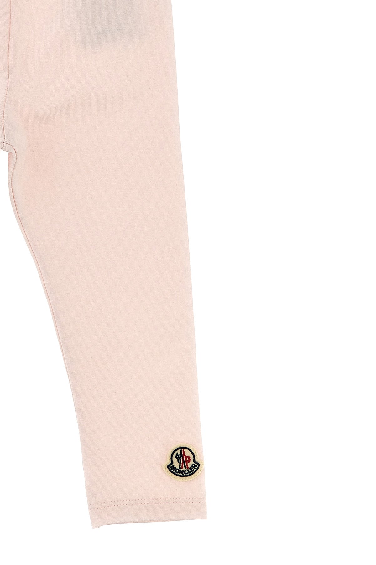 MONCLER ENFANT Logo leggings For Baby girl 92% cotton 8% elastane