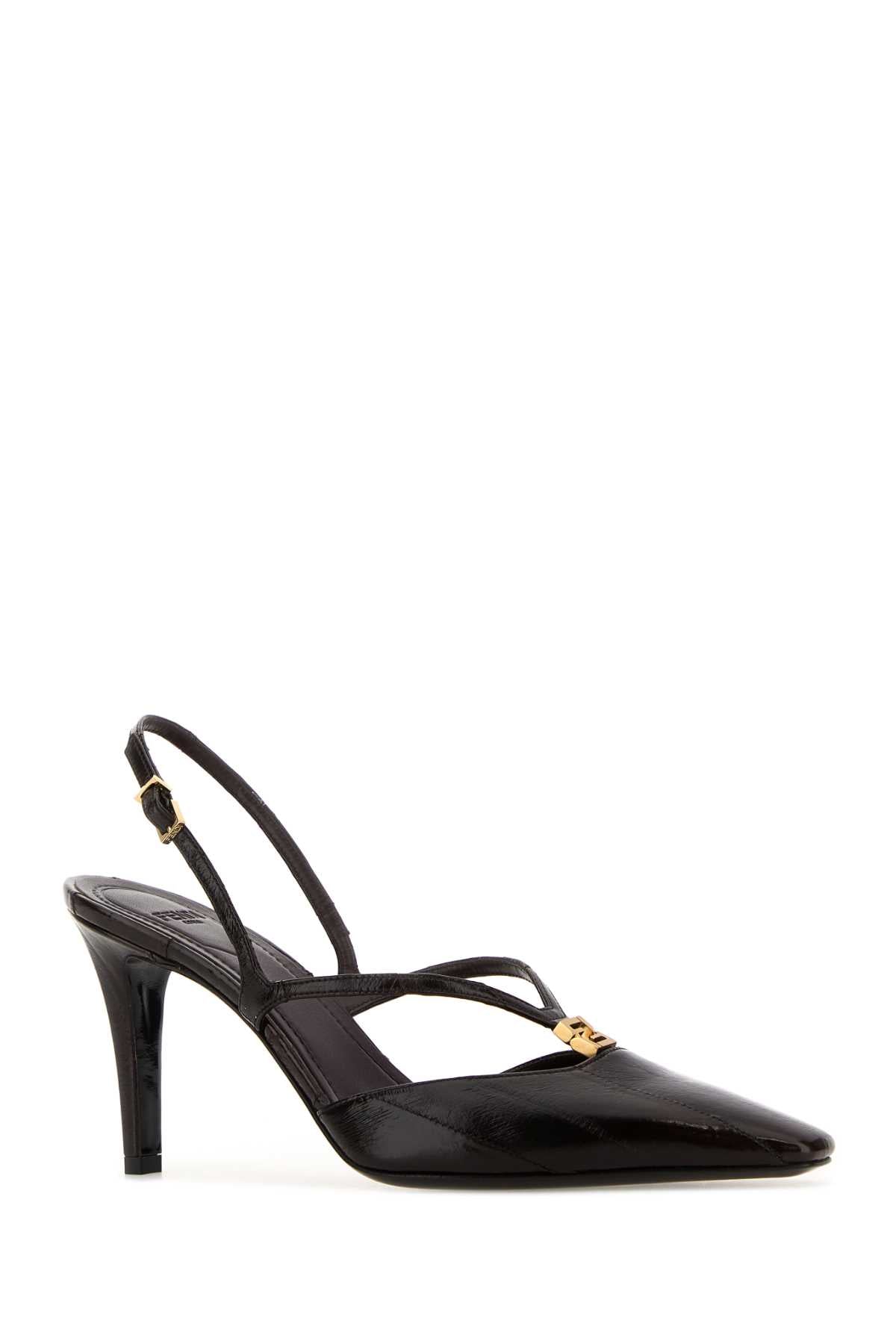 FENDI FOLD ANGUILLA LUCIDA For Women Exterior: 100% Eel Interior: 100% Leather Sole: Leather