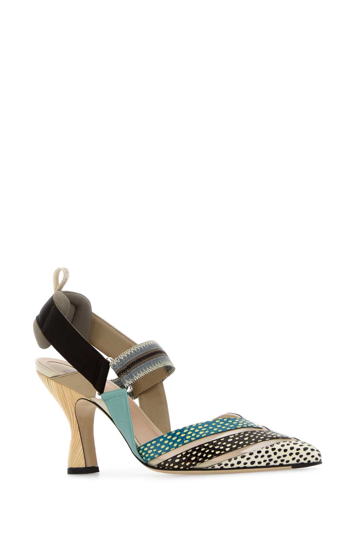 FENDI COLIBRI RE.C/INT.VIT.ST.PERNIC For Women Exterior: 100% Calf Interior: 100% Leather Sole: Leather