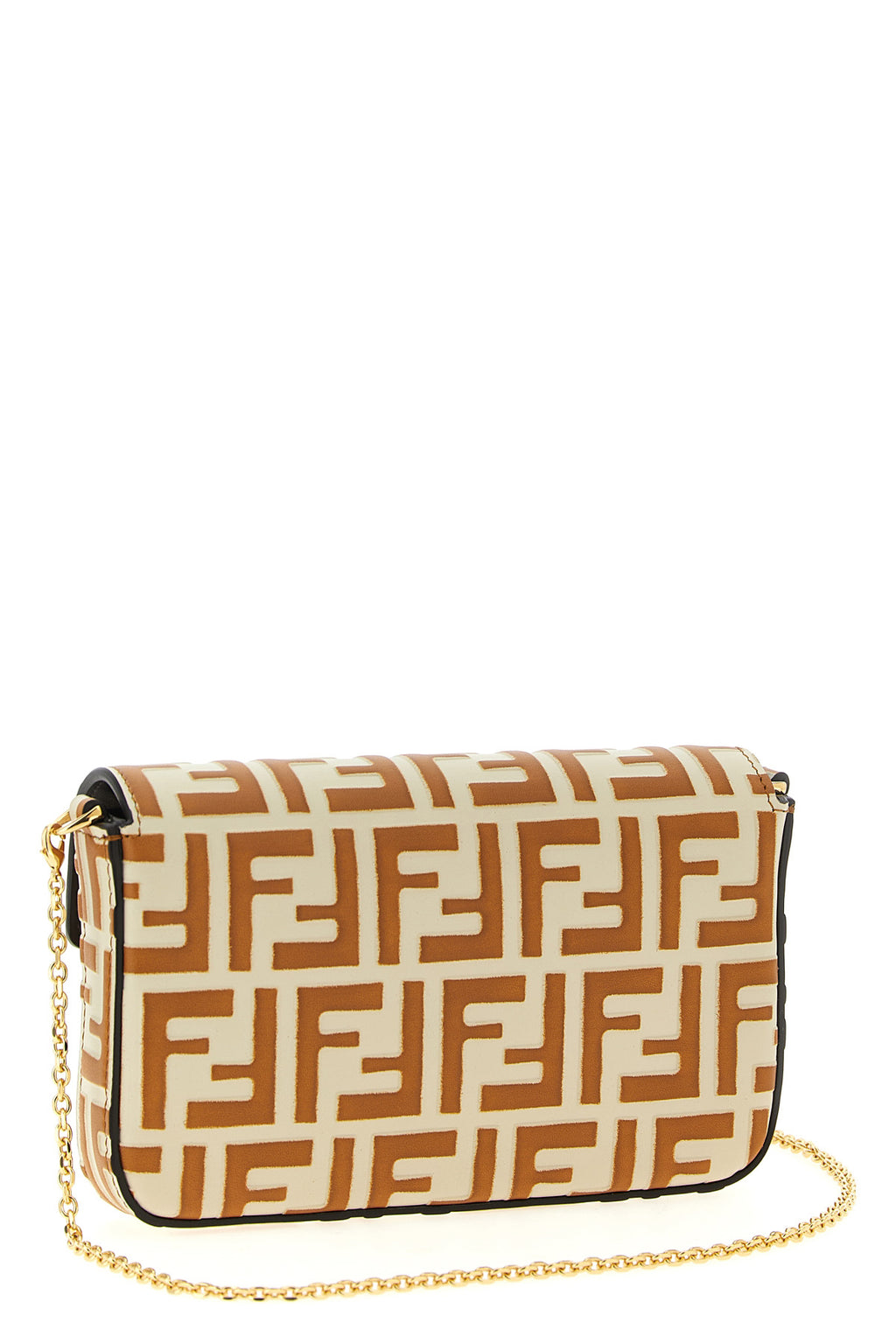 FENDI 'FF Diamonds' wallet on chain For Women 100% calfskin leather (Bos Taurus)