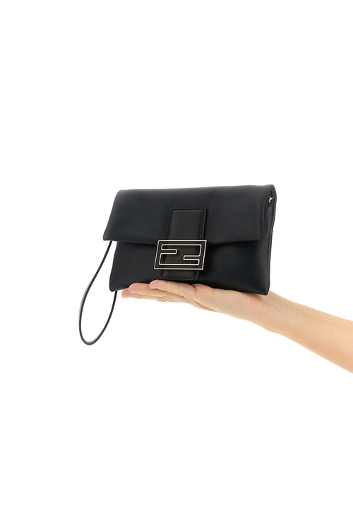 FENDI 'Mamma Baguette' pouch For Women 100% lamb leather (Ovis Aries)