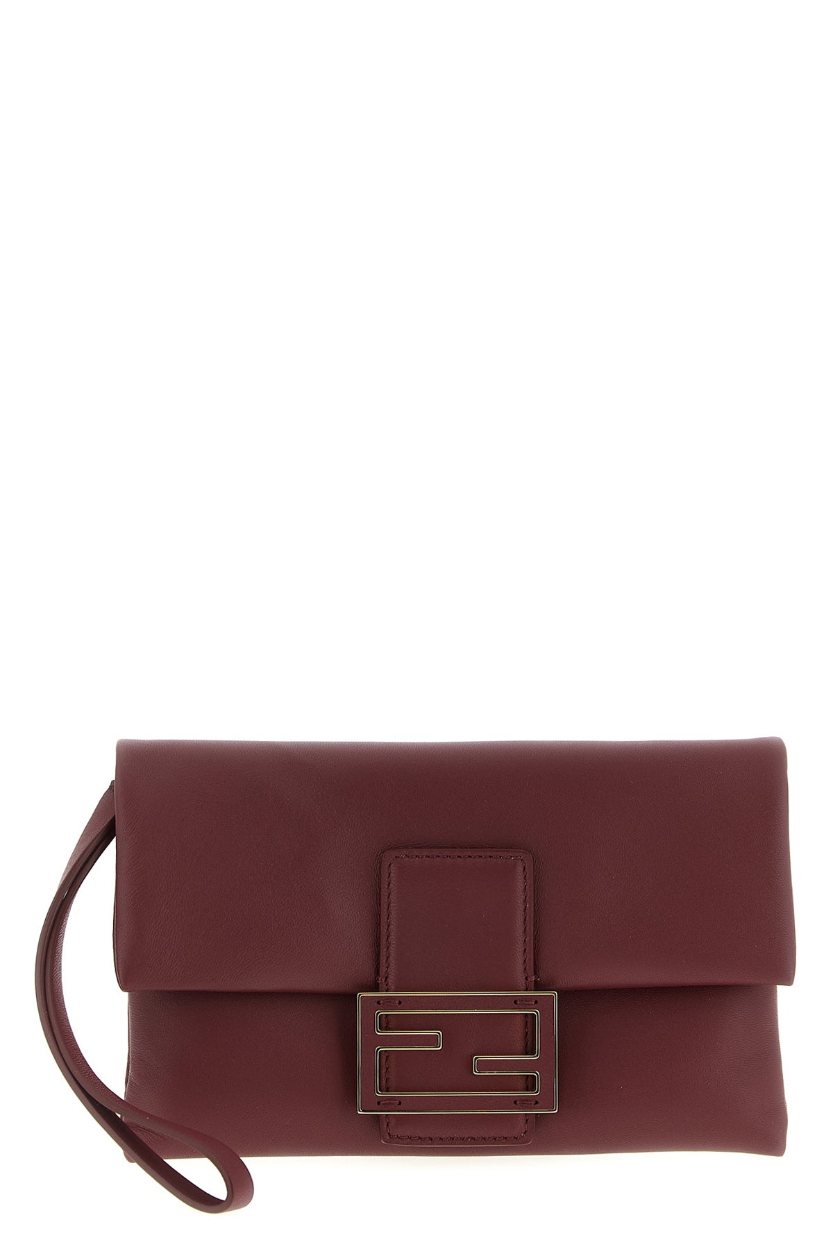 FENDI 'Mamma Baguette' pouch For Women 100% lamb leather (Ovis Aries)