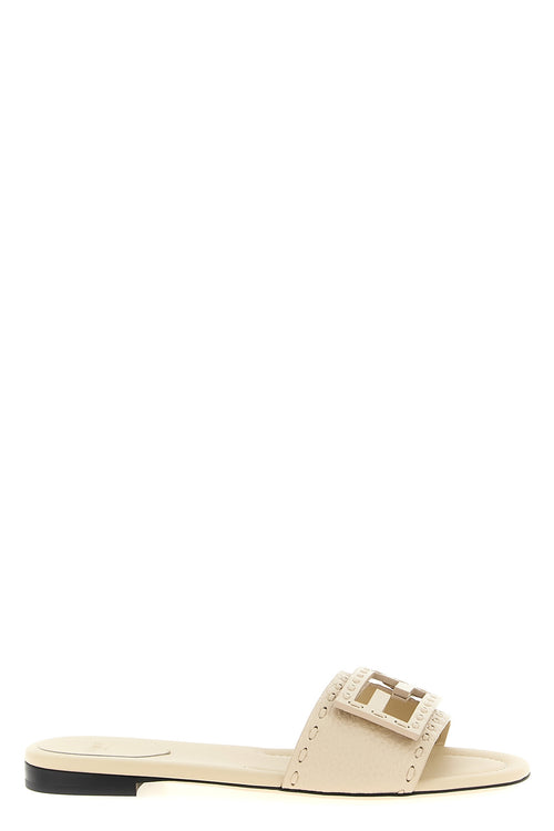FENDI 'Baguette' slides For Women 100% calfskin leather (Bos Taurus)