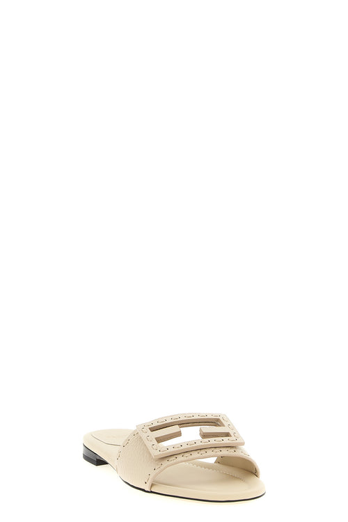 FENDI 'Baguette' slides For Women 100% calfskin leather (Bos Taurus)