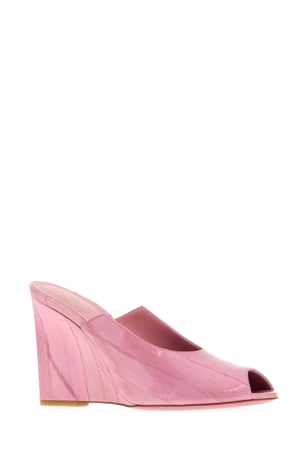 FENDI SLIDE ANGUILLA LUCIDA For Women Exterior: 100% Hagfish Interior: 100% Lamb Sole: Leather
