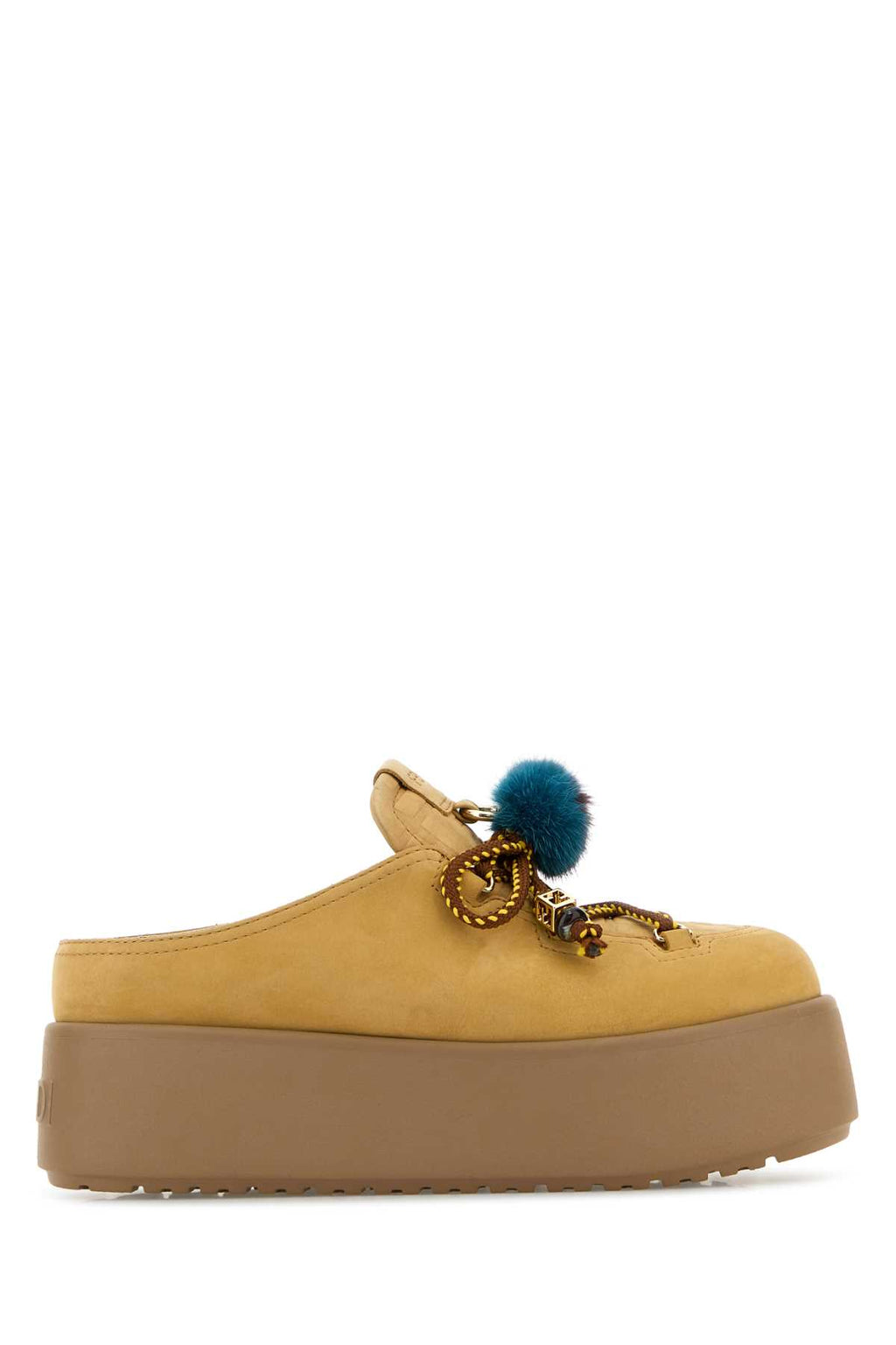 FENDI SABOT NAB+NAB.FF C/TAG&PPON VI For Women Exterior: 100% Calf Interior: 100% Lamb Sole: Rubber