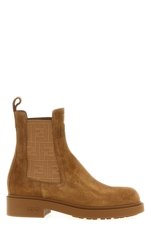 FENDI 'Fendi Filo' ankle boots For Women 100% calfskin leather (Bos Taurus)