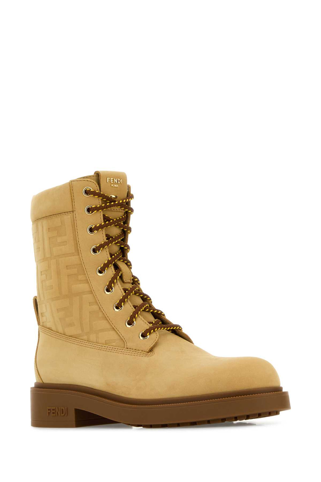 FENDI F.FILO NABUK+NABUK ST FF A FUO For Women Exterior: 100% Calf Interior: 100% Calf Sole: Rubber