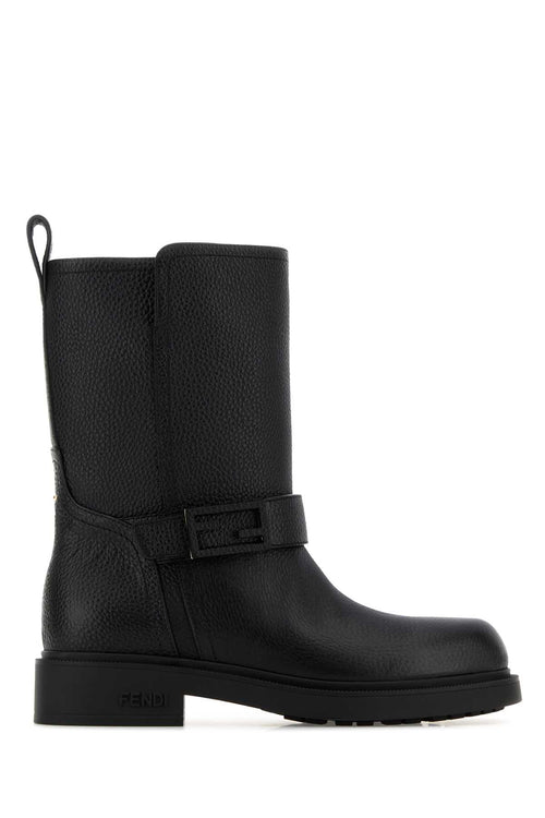 FENDI BIKER VITELLO BOTTALATO For Women Exterior: 100% Calf Interior: 100% Calf Sole: Rubber