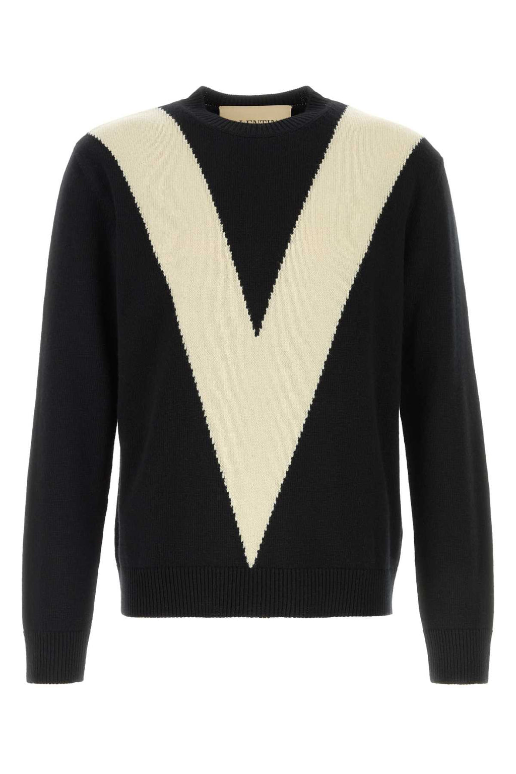 VALENTINO GARAVANI MAGLIA GIROCOLLO, REGULAR For Men Exterior: 100% Virign wool