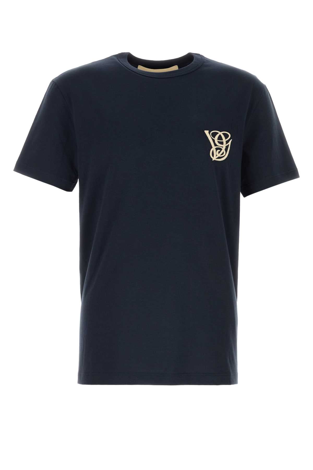 VALENTINO GARAVANI T-SHIRT JERSEY,REG,EMBRO For Men Exterior: 100% Cotton
