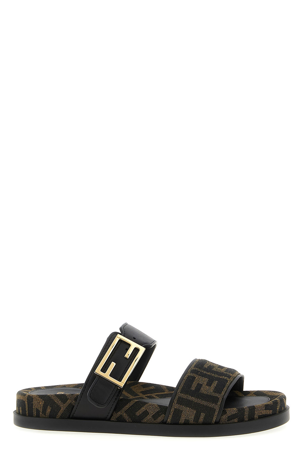 FENDI 'Fendi Feel' slides For Women 100% calfskin leather (Bos Taurus)