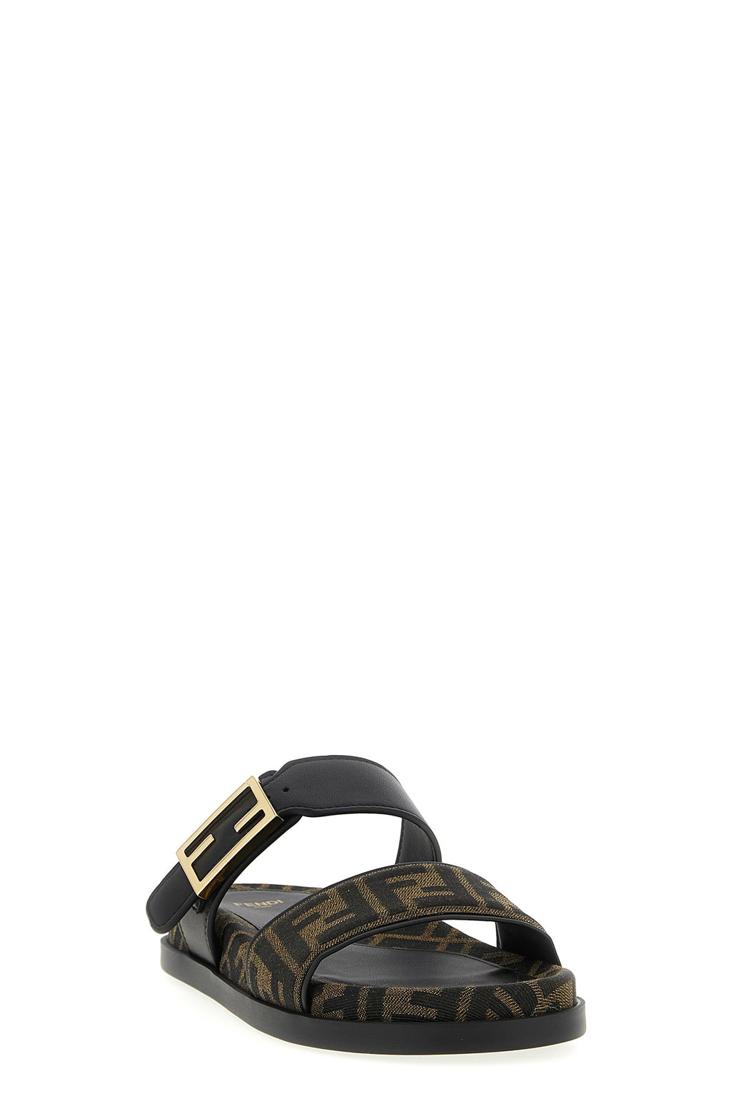 FENDI 'Fendi Feel' slides For Women 100% calfskin leather (Bos Taurus)