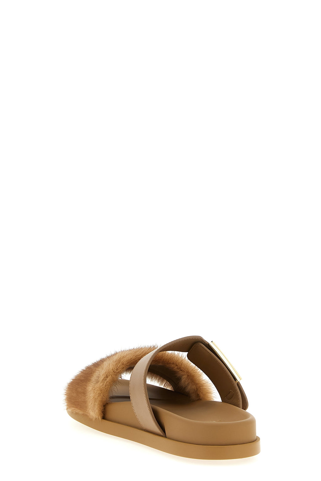 FENDI 'Fendi Feel' slides For Women 100% leather