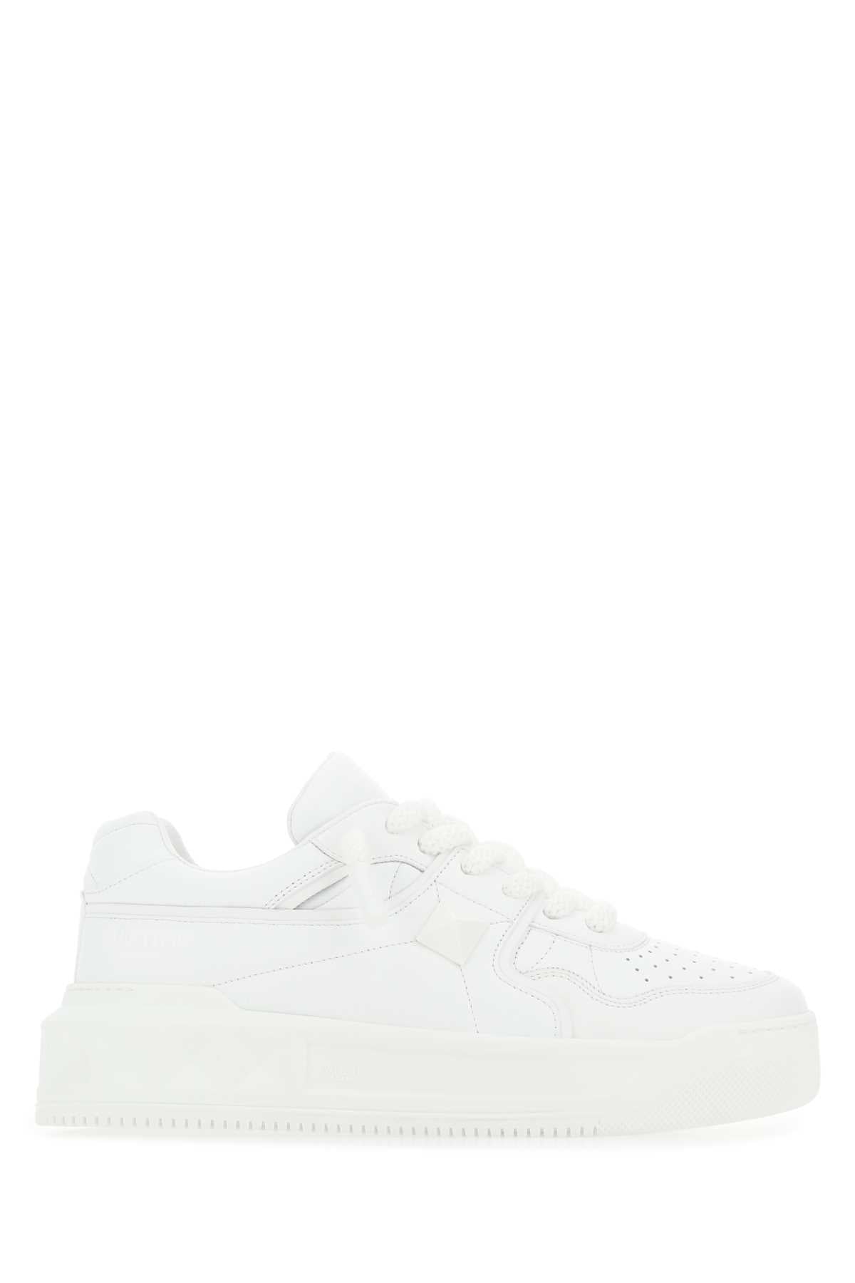 VALENTINO GARAVANI SNEAKER | ONE STUD XL | N For Men Exterior: 100% Nappa leather Interior: 100% Leather 100% Fabric Sole: Rubber