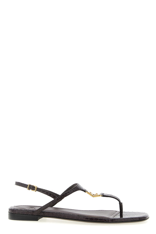 FENDI 'Fendi FFold' sandals For Women 100% aye