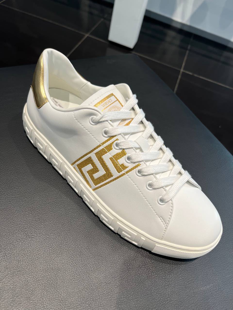 Greca Logo Sneakers