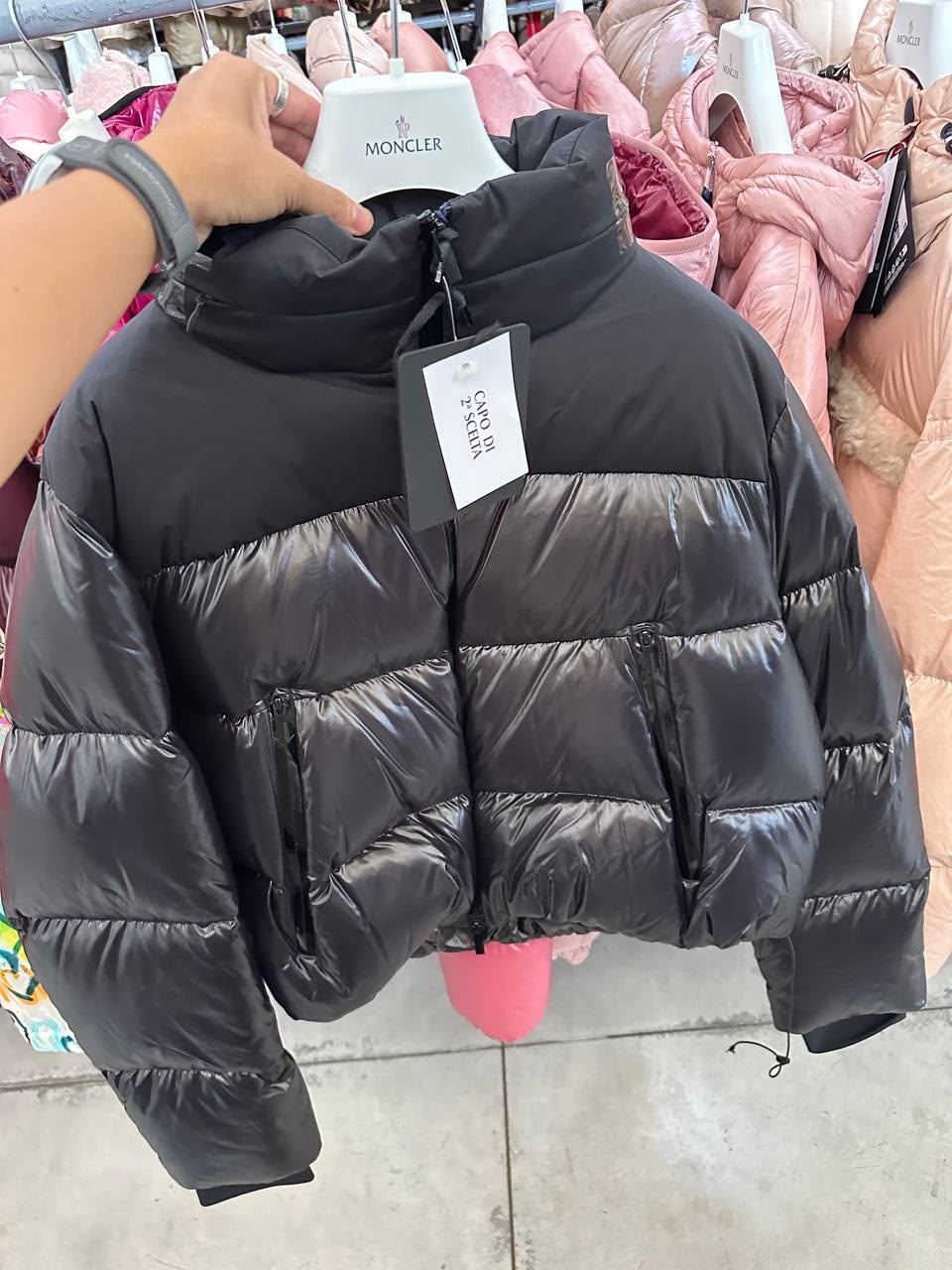 Two-Tone Puffer Jacket