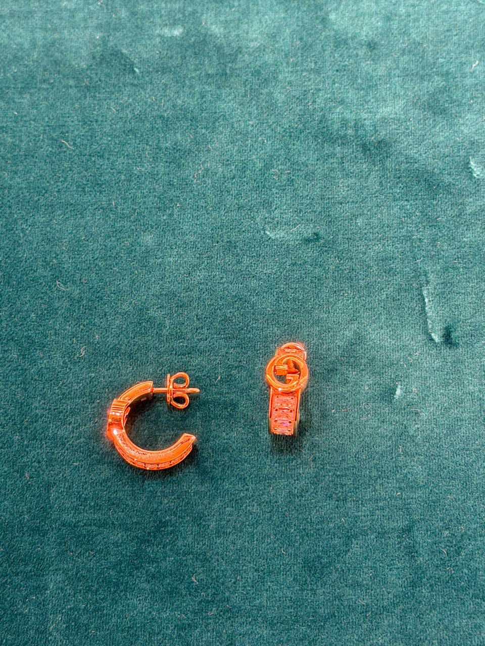 Interlocking G hoop earrings