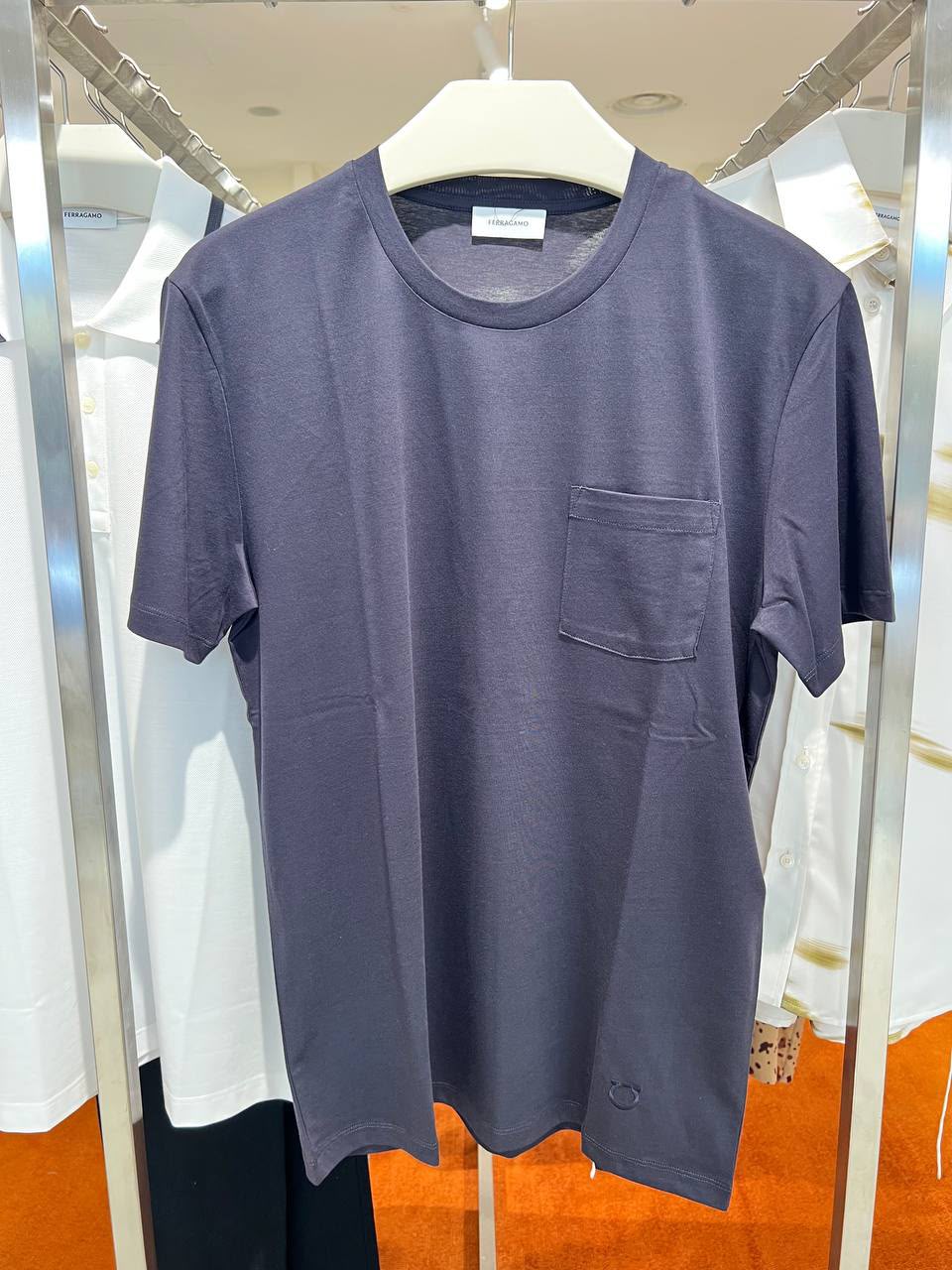 Cotton T-shirt with pocket