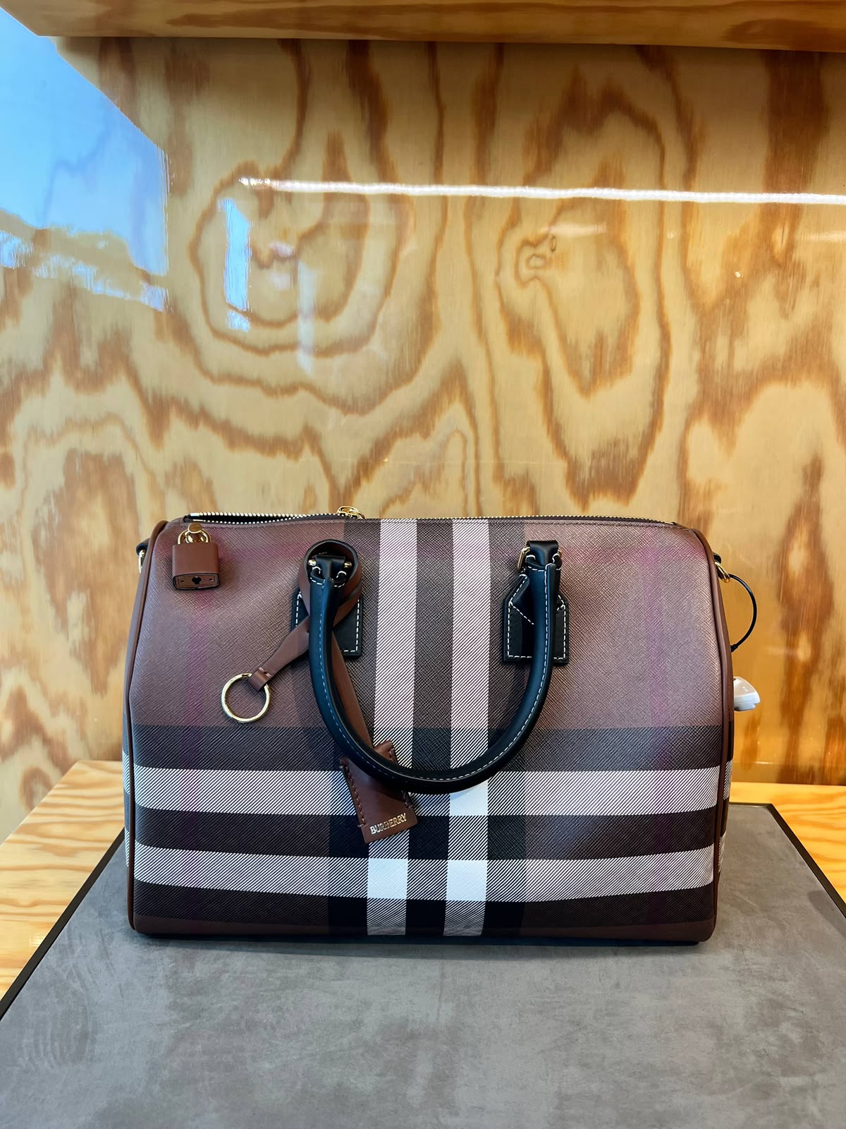 Check Bowling Bag