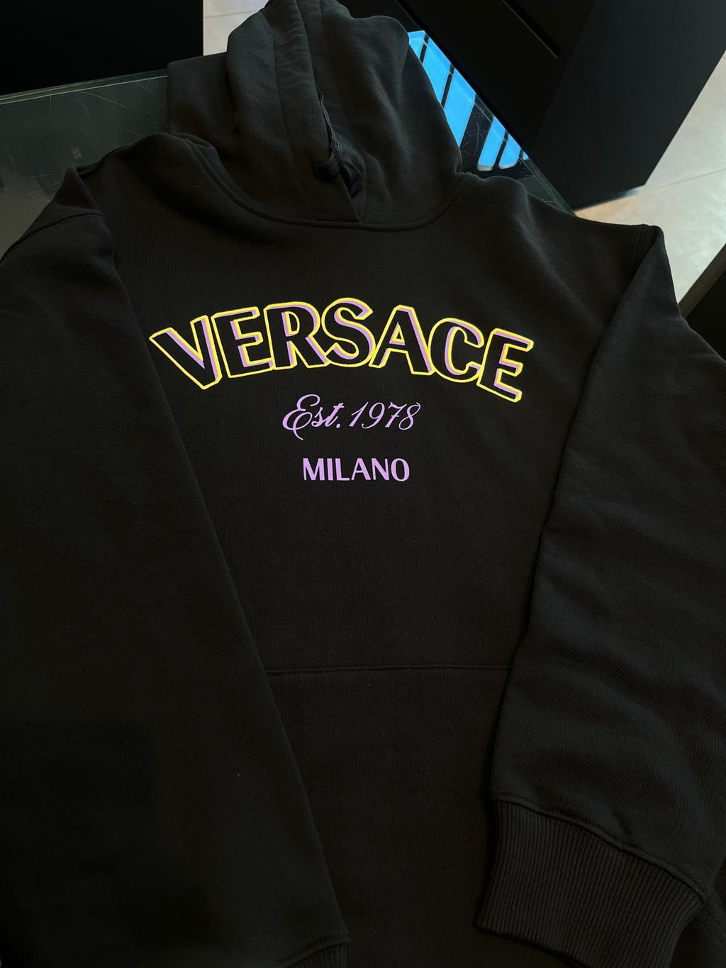 Rhinestone Logo Sweatshirt