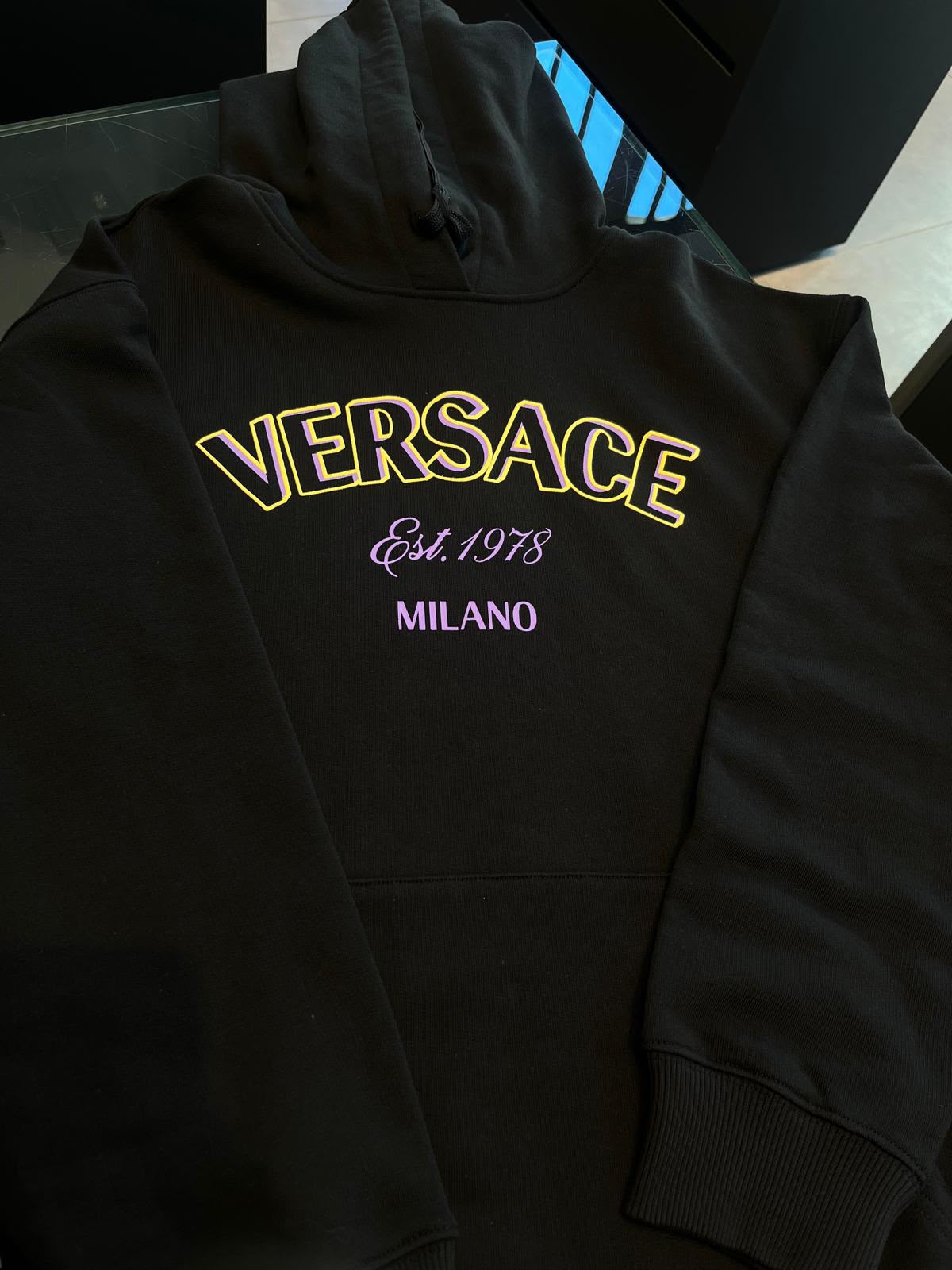 Rhinestone Logo Sweatshirt