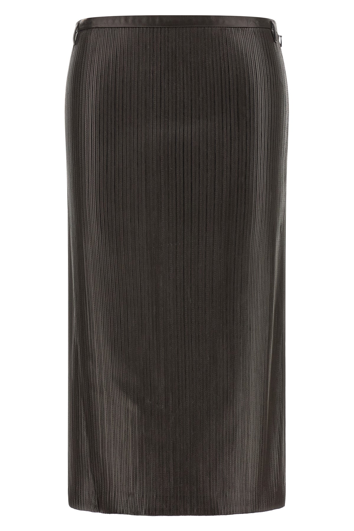 3D ribbed skirt