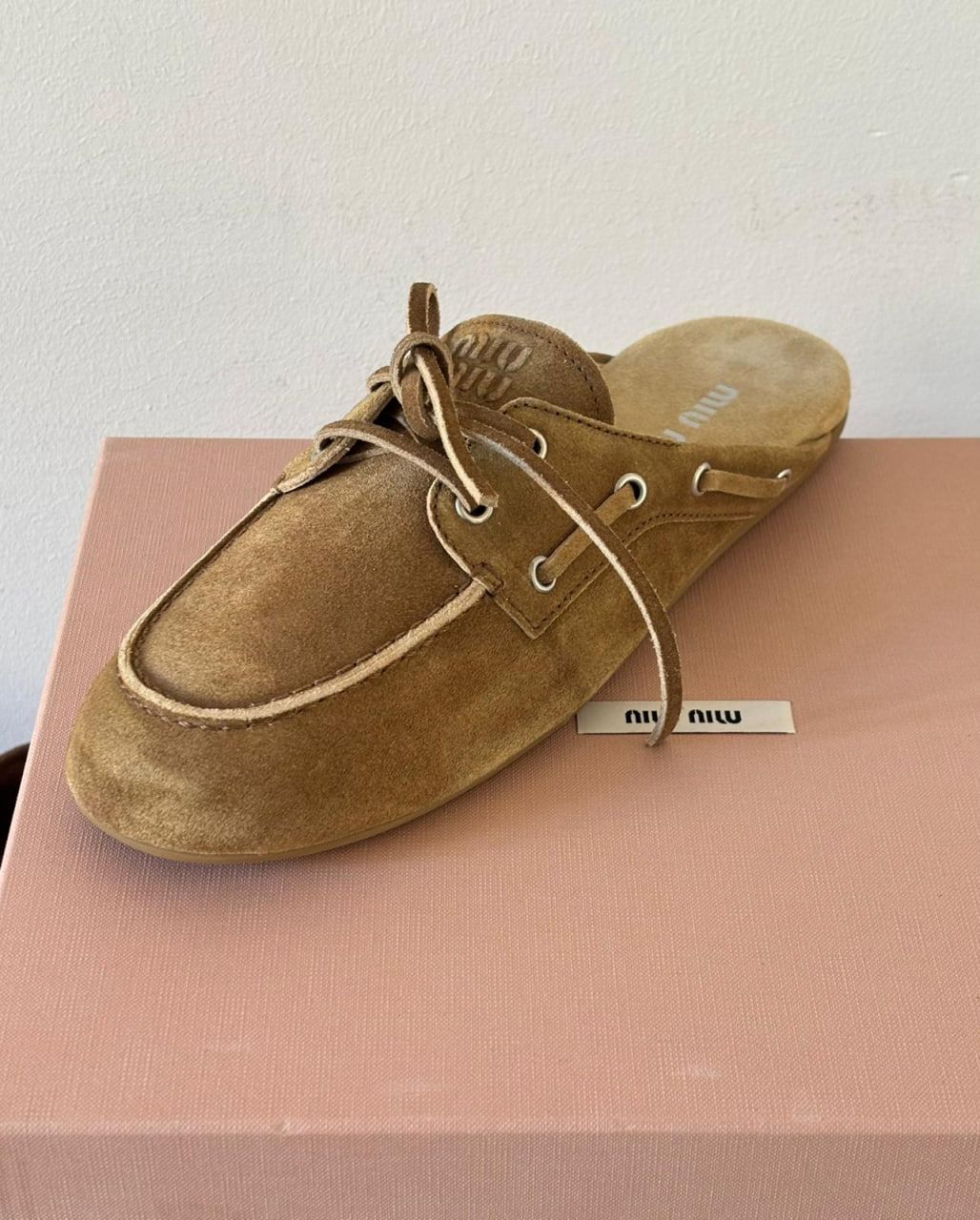 Suede Mules